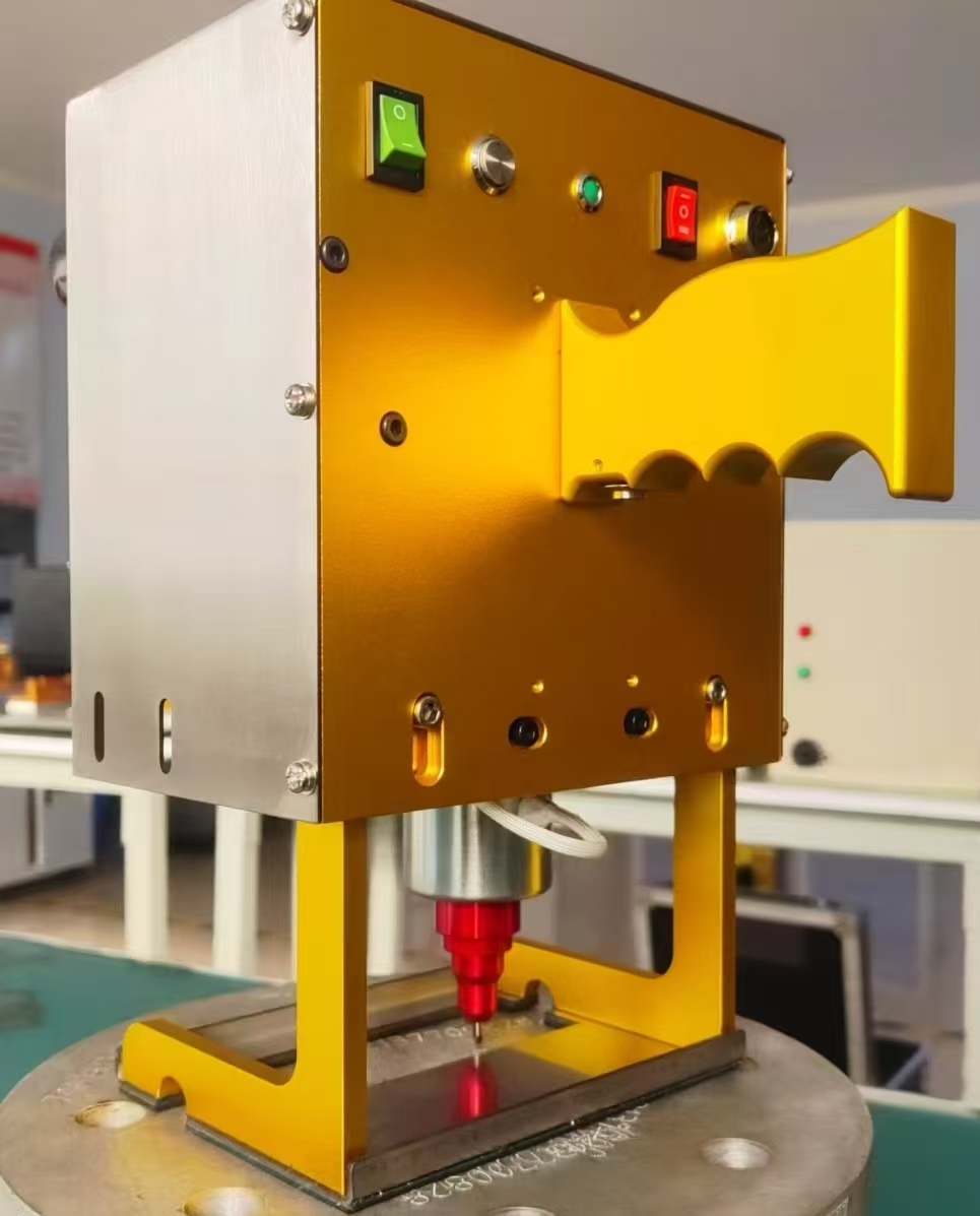 Mesin ukiran listrik genggam, mesin ukiran logam ing tabung baja