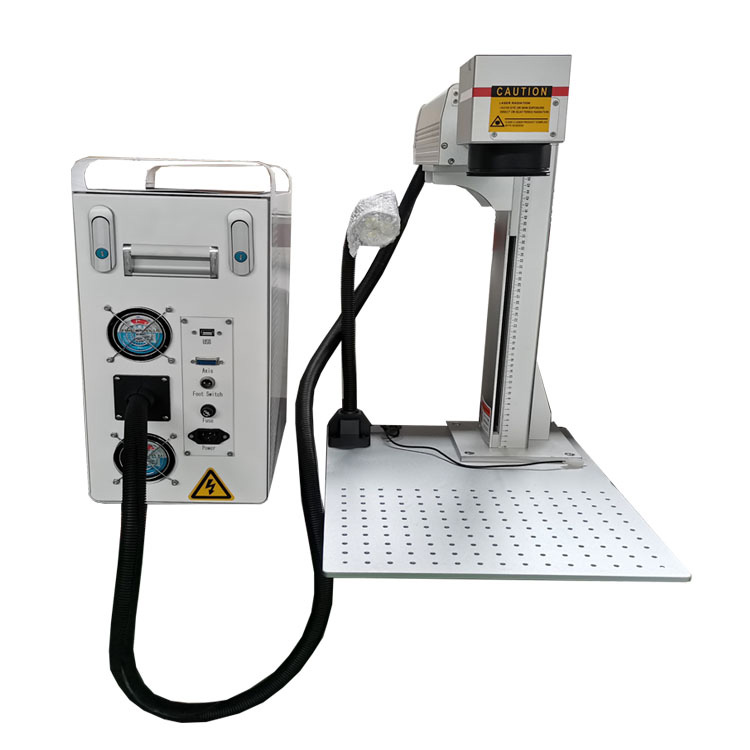 Mini Split Serat Laser Marking Machine